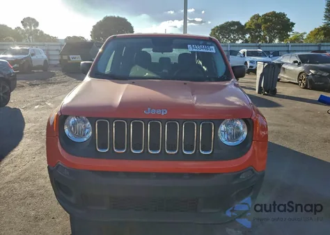 2017 Jeep Renegade Sport from USA, damaged, VIN ZACCJAAB6HPF88556
